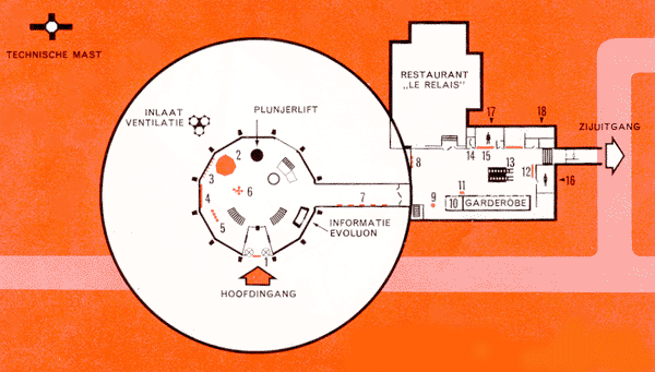 Floor map of ground floor