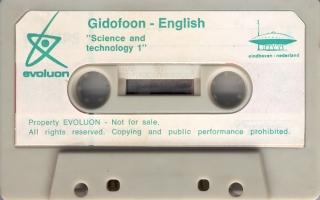 Gidofoon cassette Engels 1