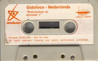 Gidofoon cassette Nederlands 1